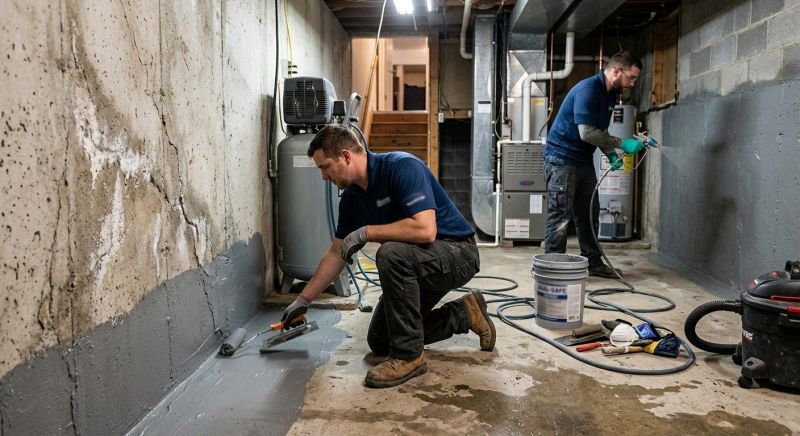 Basement Leak Repair in Sarasota, FL