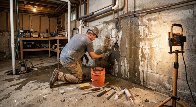 Foundation Leak Repair in Fort Wayne, IN