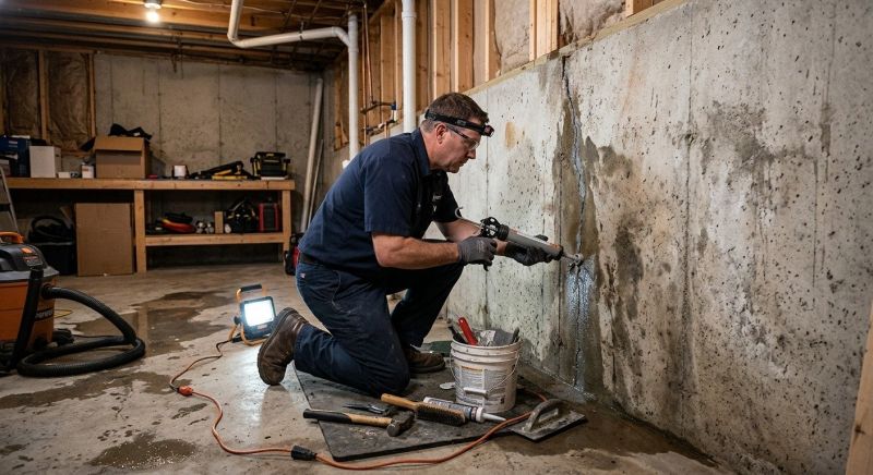 Basement Foundation Sealing in Greenville, SC