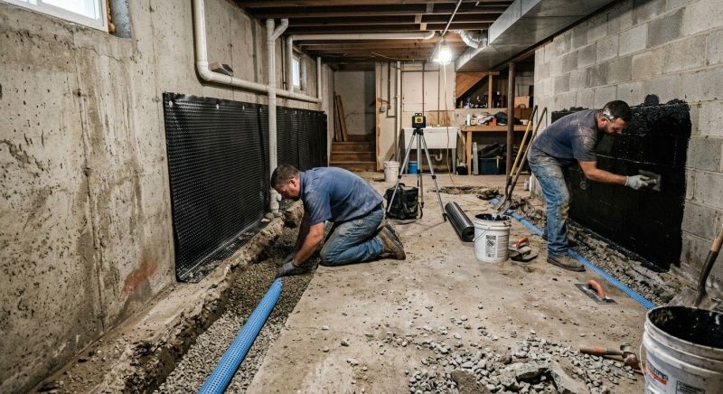 Basement Leak Repair in Greenville, SC