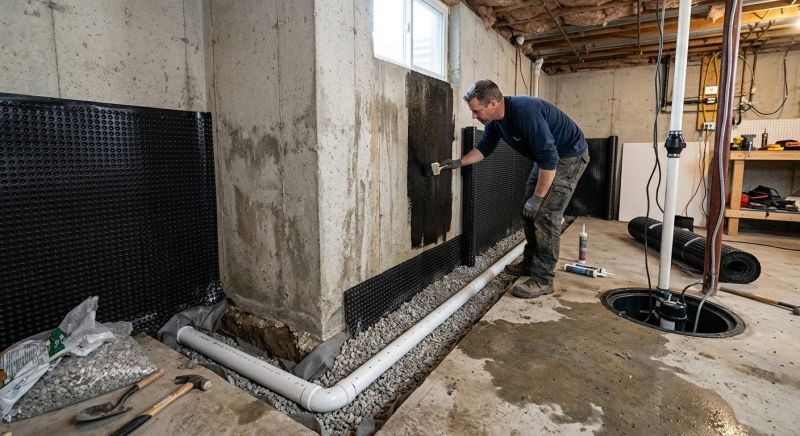 Basement Walls Waterproofing in Fort Myers, FL