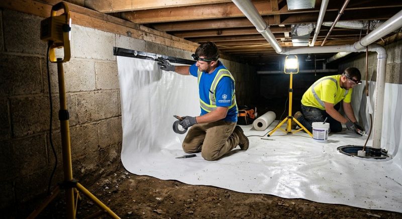 Crawlspace Sealing in Fredericksburg, VA