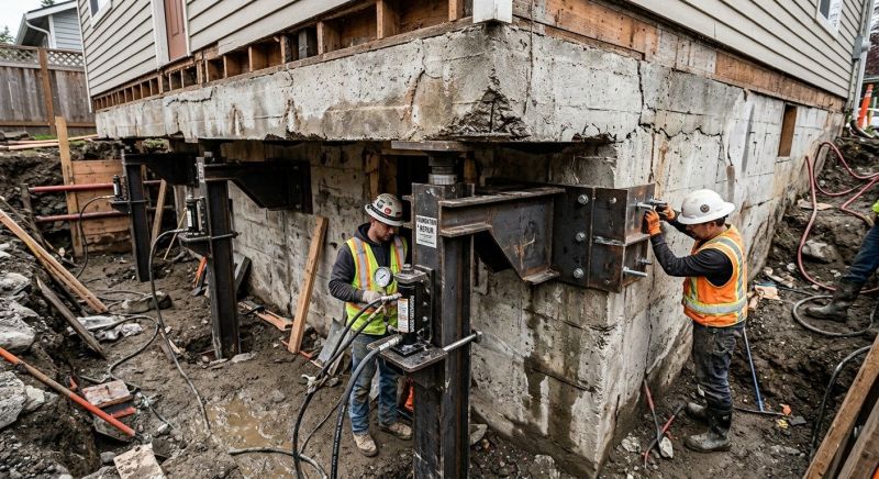 Foundation Raising in Columbus, OH