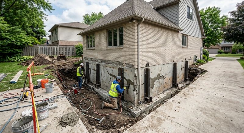 House Foundation Repair in Greenville, SC