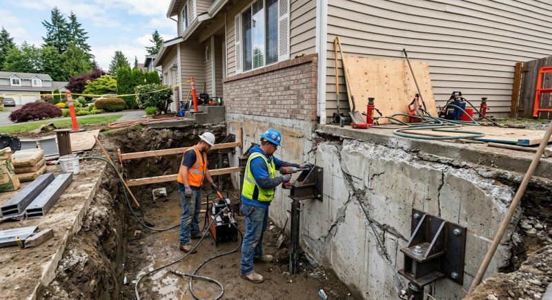 Structural Foundation Repair in Greenville, SC